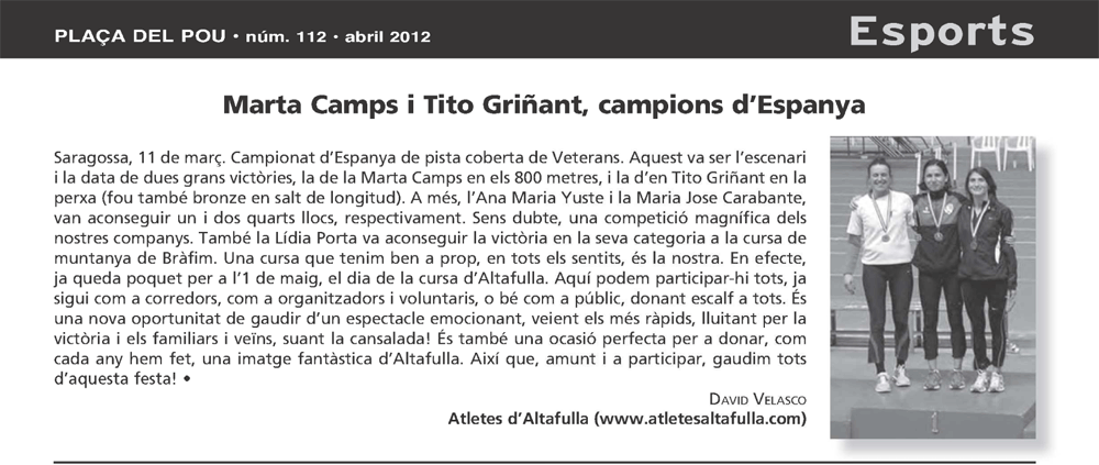 2012 04 - Marta Camps i Tito campions d'Espanya - D. Velasco